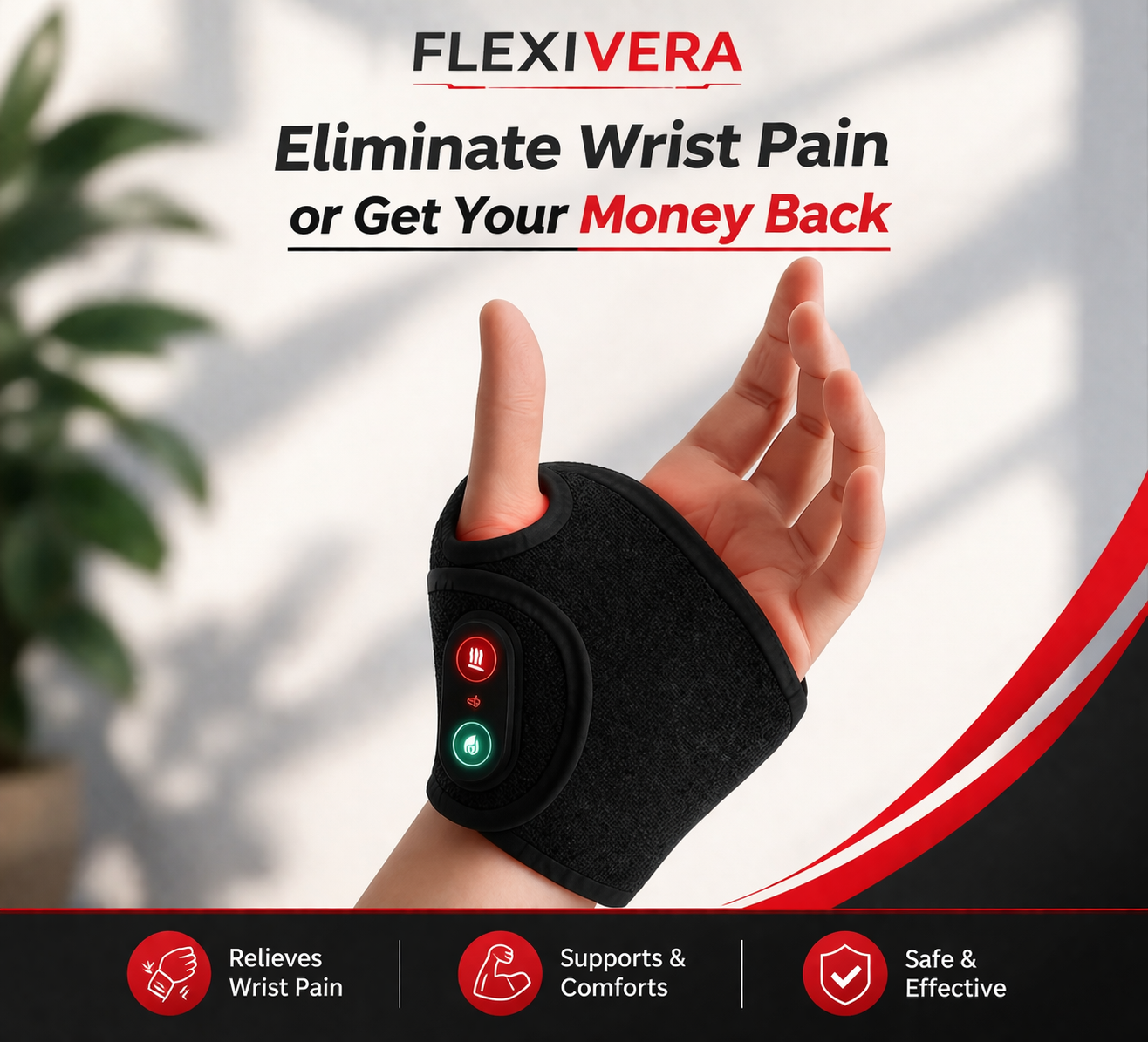 TheraWrap™ Red Light Therapy Wrap – Targeted Pain Relief in Minutes