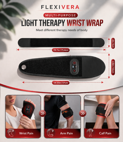TheraWrap™ Red Light Therapy Wrap – Targeted Pain Relief in Minutes